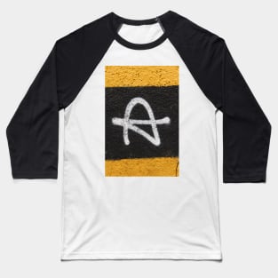 CAPITAL Uppercase Letter A Baseball T-Shirt